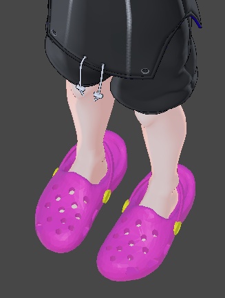 【3Dモデル】サンダル sandals 簡単色変更