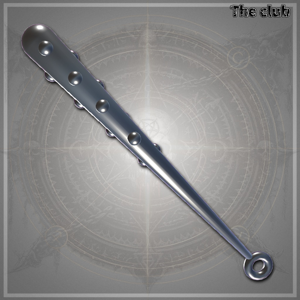 【３Dモデル】とある悪魔のこん棒　devil stick