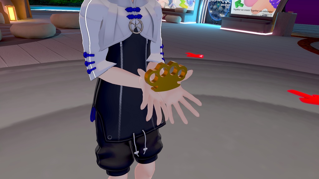 【3Dモデル】ムカつく奴をぶっとばすメリケンサック knuckle desters