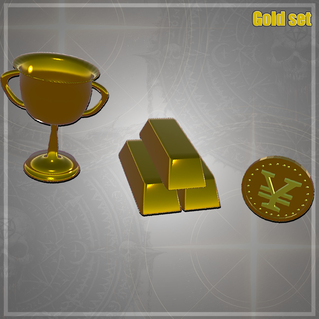 金のもの　ゴールド３点セット