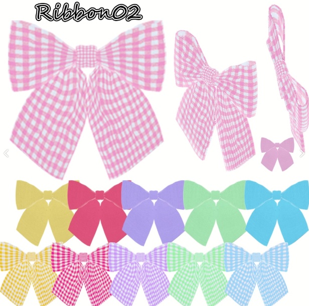 リボン 4種類セット 12色