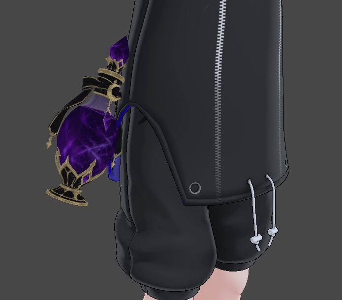【Halloween】魔女のポーション 3点セット | Witch Potion Set【3Dモデル・VRChat向け】