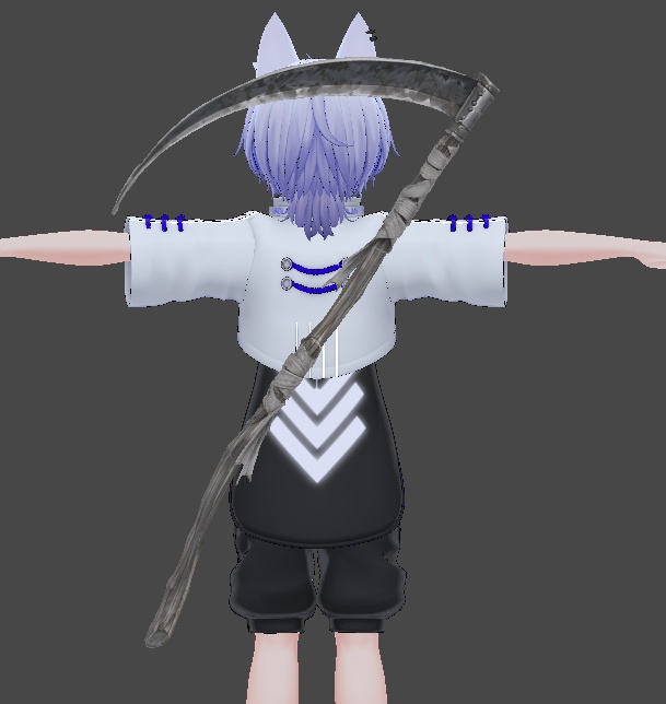 【3Dモデル】Old Rusty Scythe|古びた大鎌|ハロウィン・VRChat