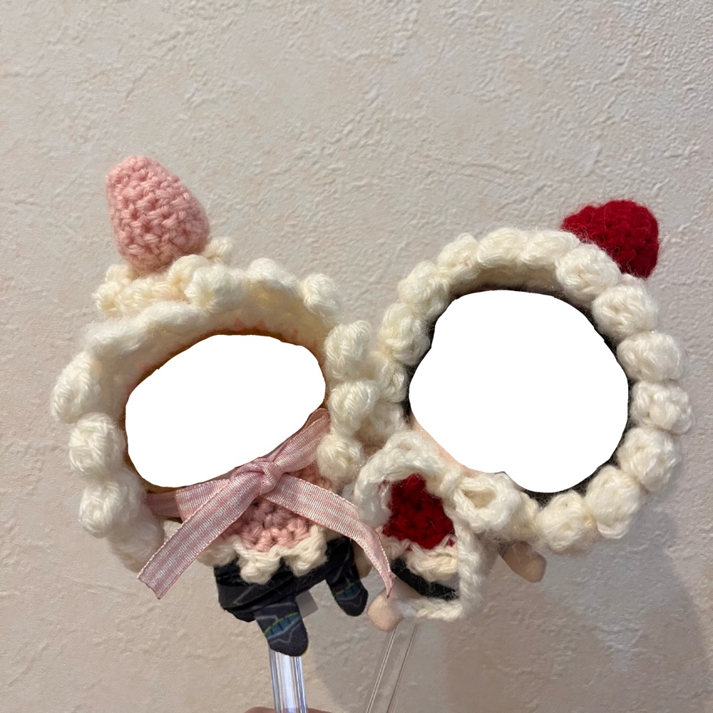 ショートケーキのボンネット