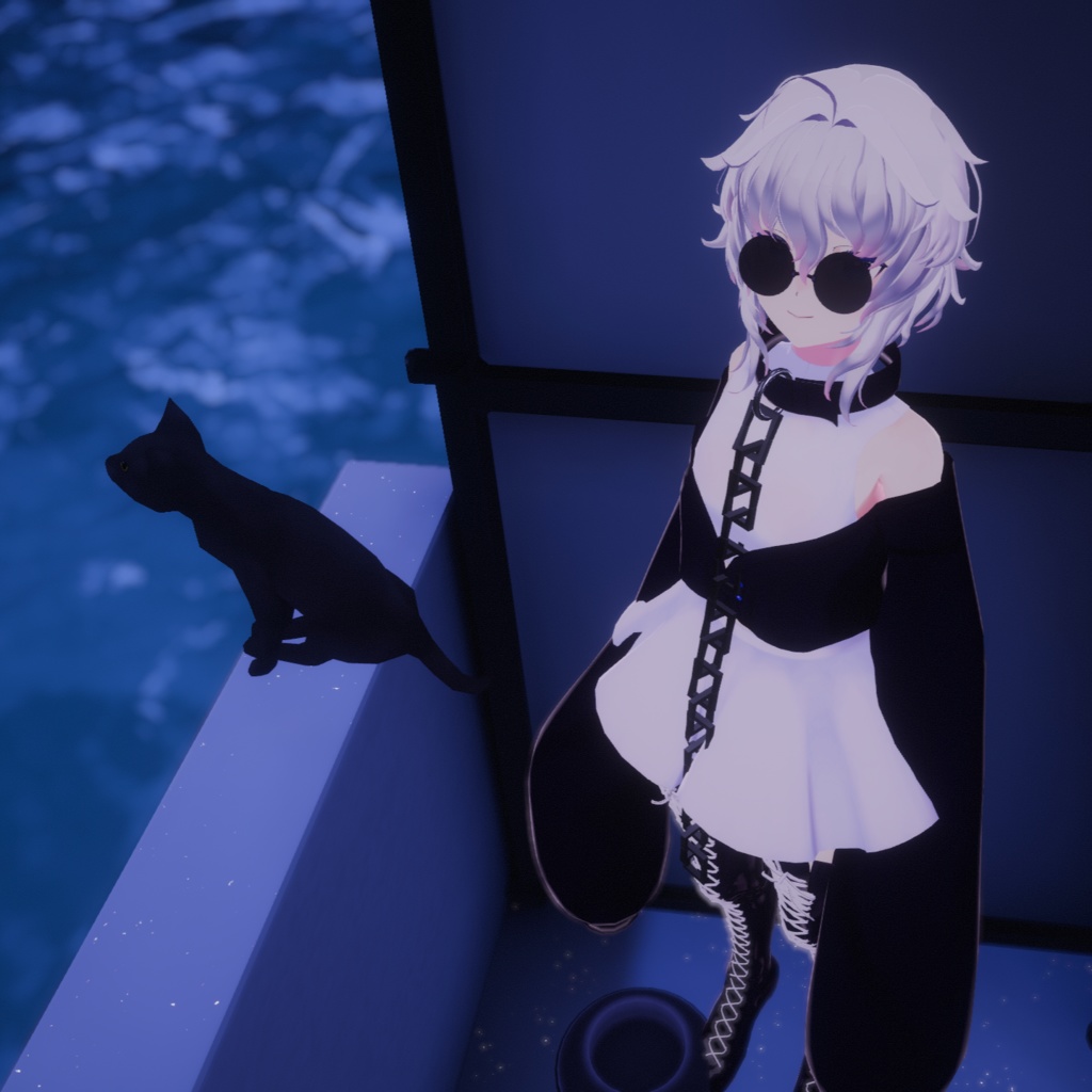 Shiroki皓希 (vrc femboy avatar)