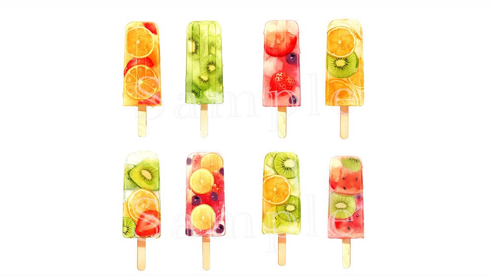 【web用】アイスイラスト素材集【無料あり】