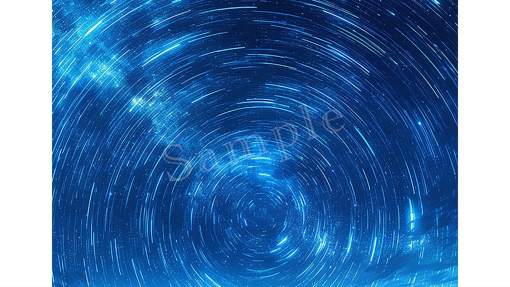 【web/印刷用】キラキラ星空背景素材