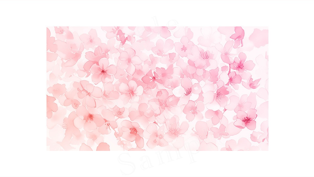 【web/印刷用】春・桜背景素材【無料あり】