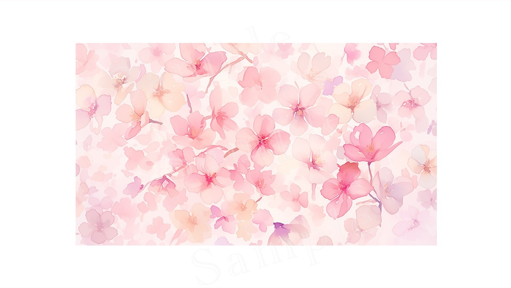 【web/印刷用】春・桜背景素材【無料あり】