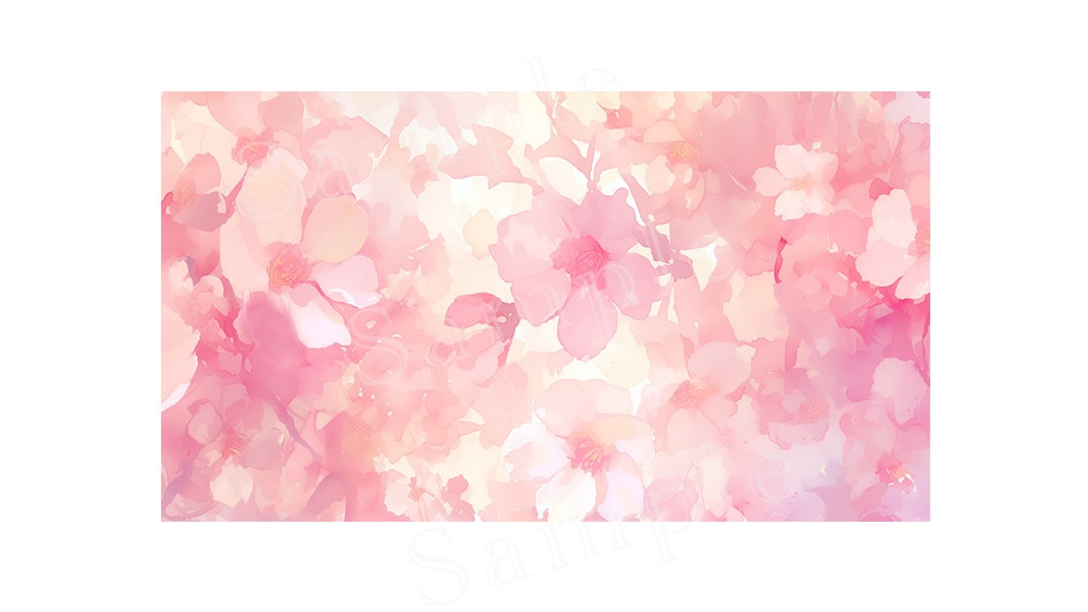 【web/印刷用】春・桜背景素材【無料あり】