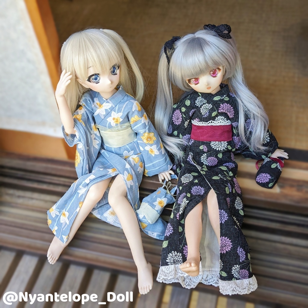 ゴシック浴衣(着物) MDD 【Nyantelope】