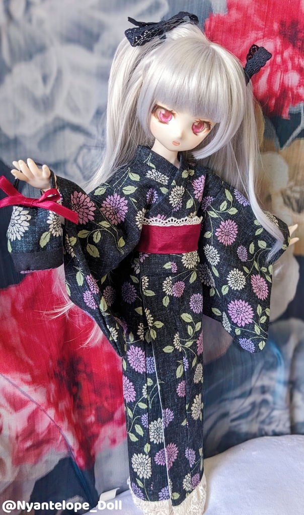 ゴシック浴衣(着物)　MDD 【Nyantelope】