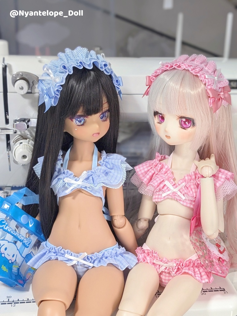 MDD フリル水着(ピンク) 【Nyantelope】