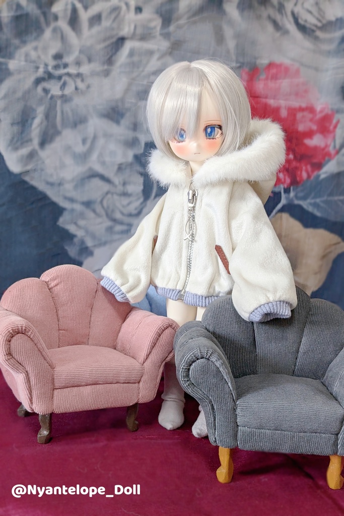 マーメイドソファ 【Nyantelope】1/6サイズ ドール家具