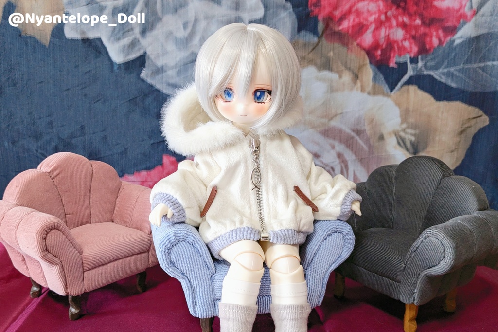 マーメイドソファ 【Nyantelope】1/6サイズ ドール家具