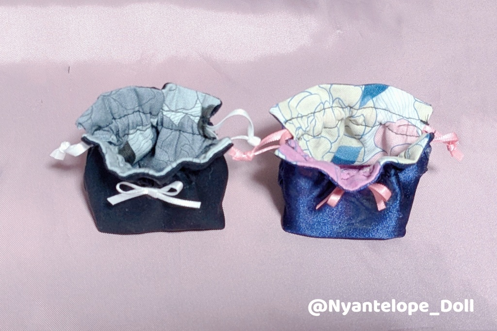 洋花のお嬢様浴衣(ピンク)【Nyantelope】 MDD 浴衣 巾着