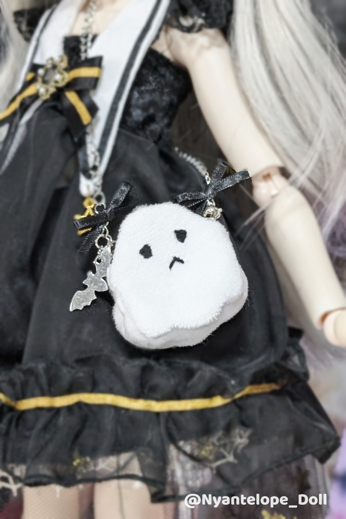 おばけちゃんポシェット【Nyantelope】ドール ぬいぐるみ バッグ