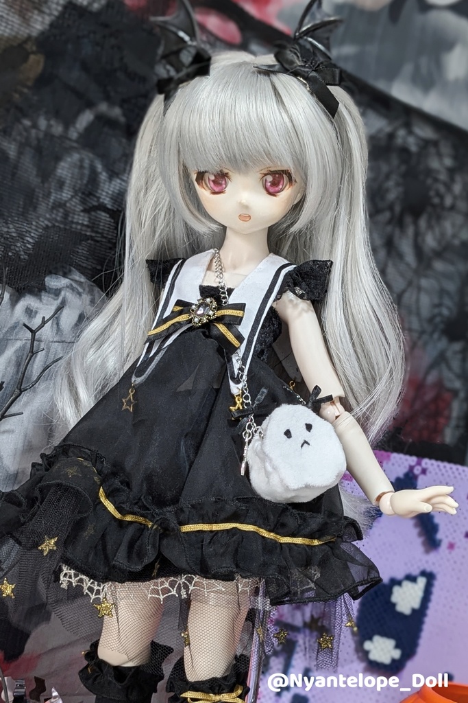 おばけちゃんポシェット【Nyantelope】ドール ぬいぐるみ バッグ