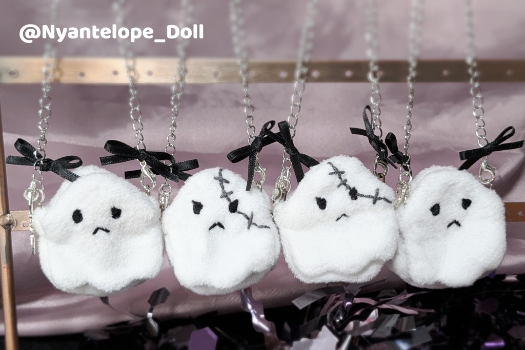 おばけちゃんポシェット【Nyantelope】ドール ぬいぐるみ バッグ
