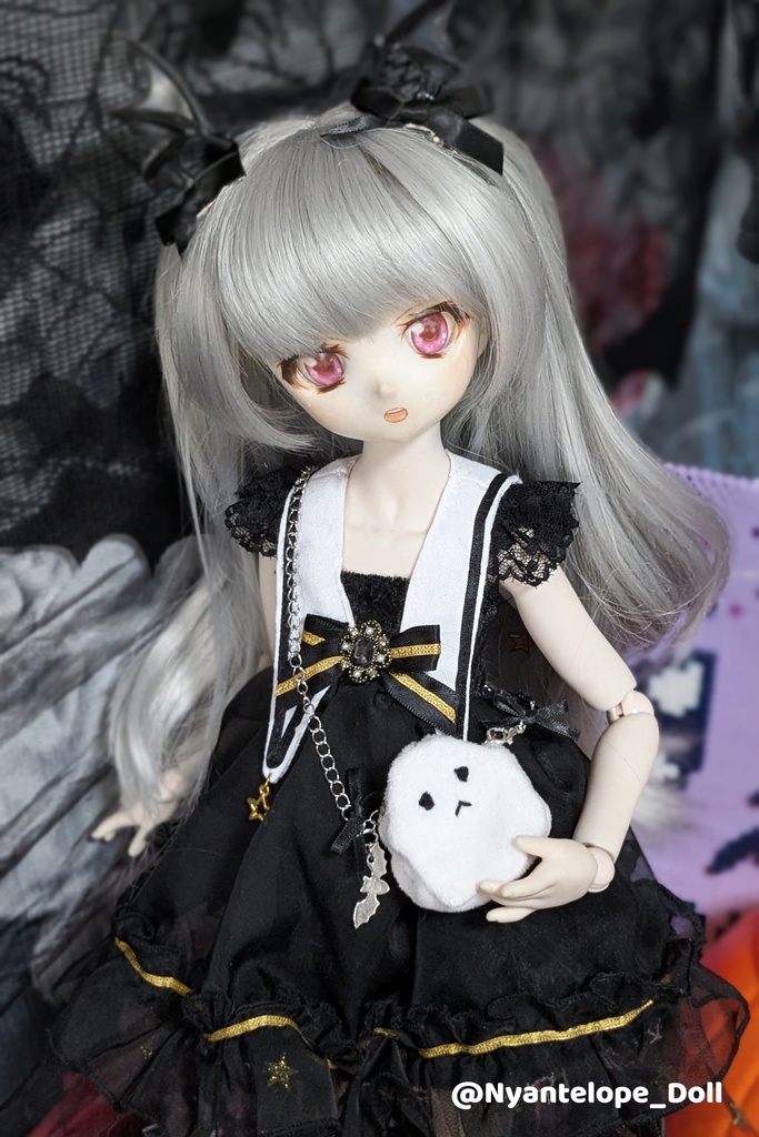 おばけちゃんポシェット【Nyantelope】ドール ぬいぐるみ バッグ
