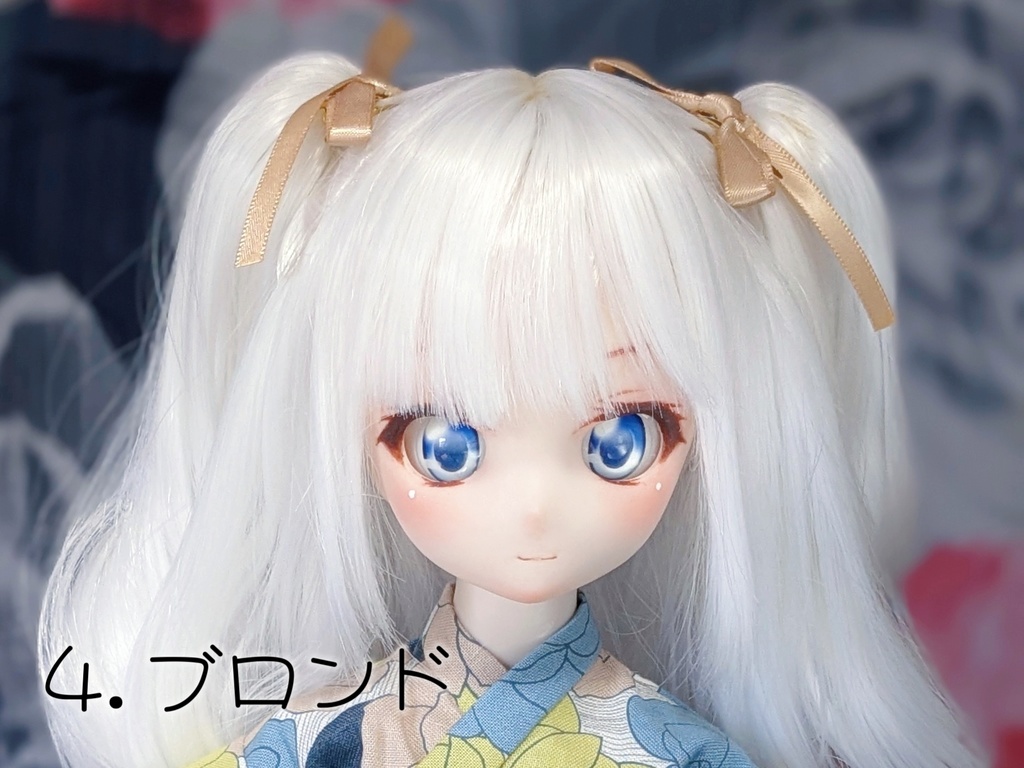 シンプル細リボンクリップ 【Nyantelope】 MDD DD ドール