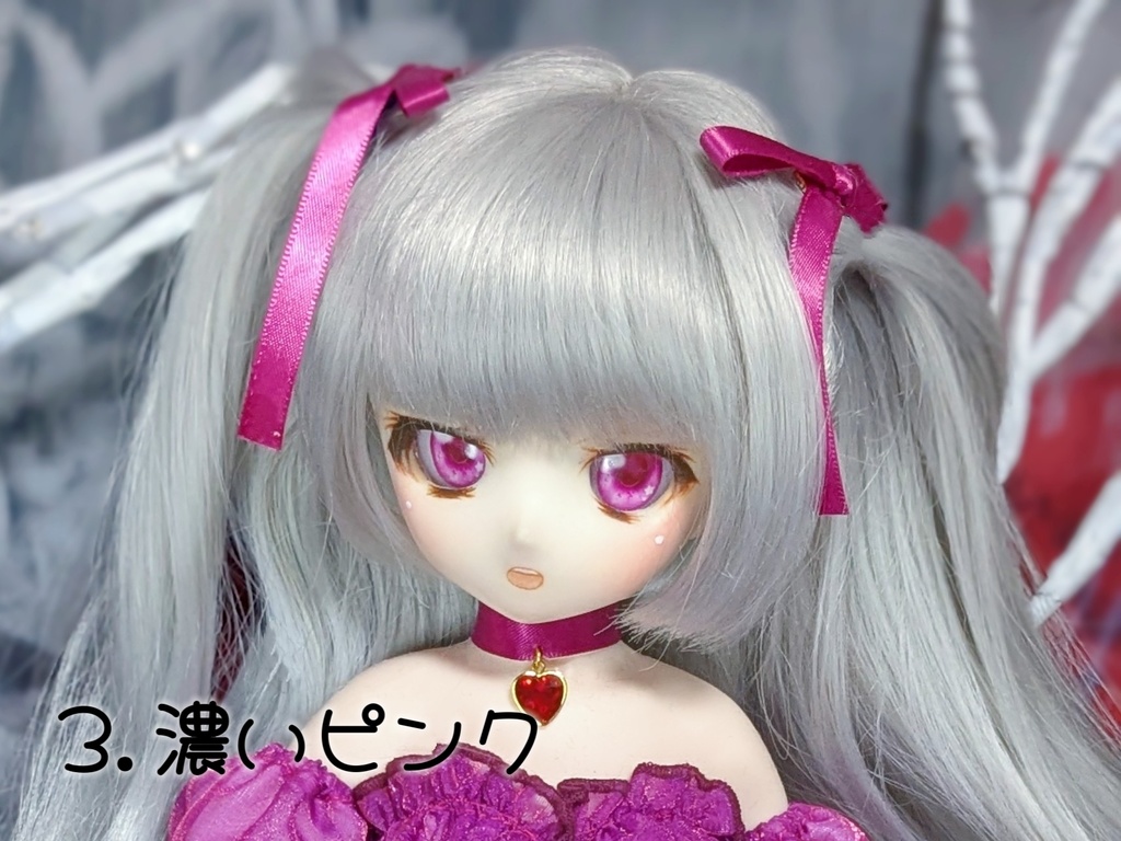 シンプル細リボンクリップ 【Nyantelope】 MDD DD ドール