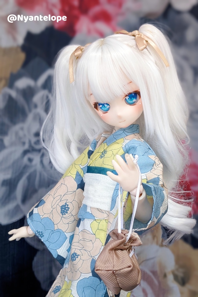 レジンアイ 手書きアイ 22mm 【Nyantelope】 MDD DD 1/4