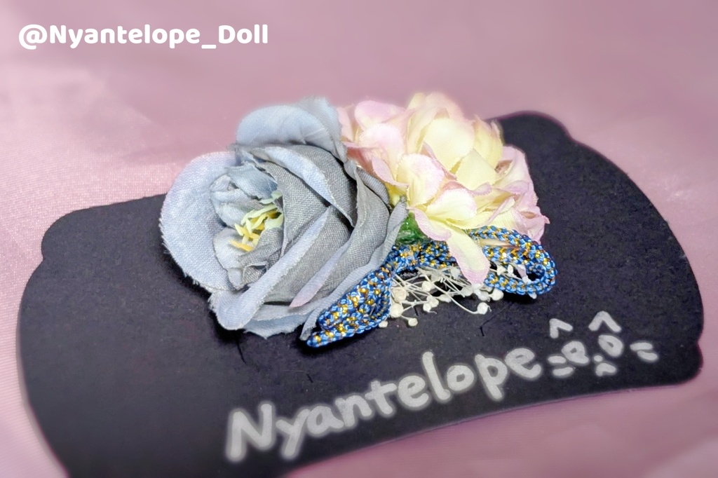 花髪飾り 【Nyantelope】 MDD ドール 浴衣