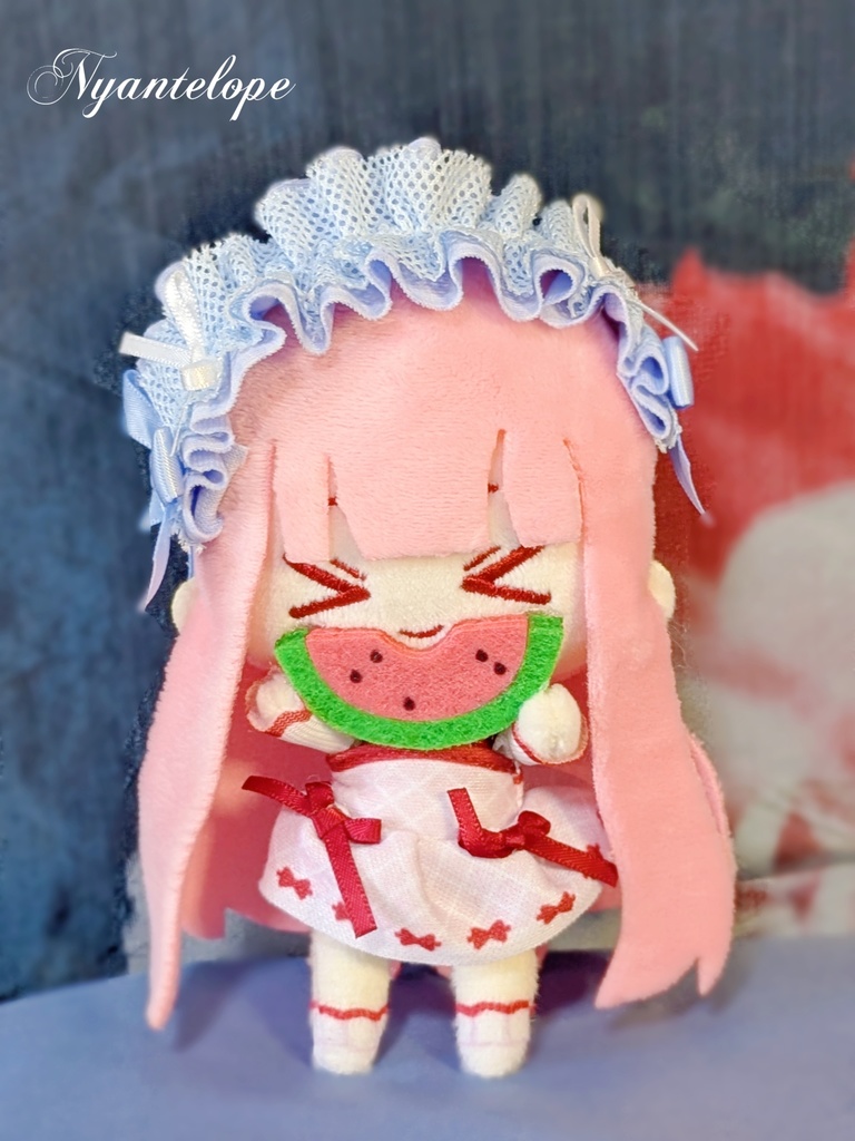 フリルカチューシャ(黒白、水色、ピンク)【Nyantelope】 ドール ぬいぐるみ MDD