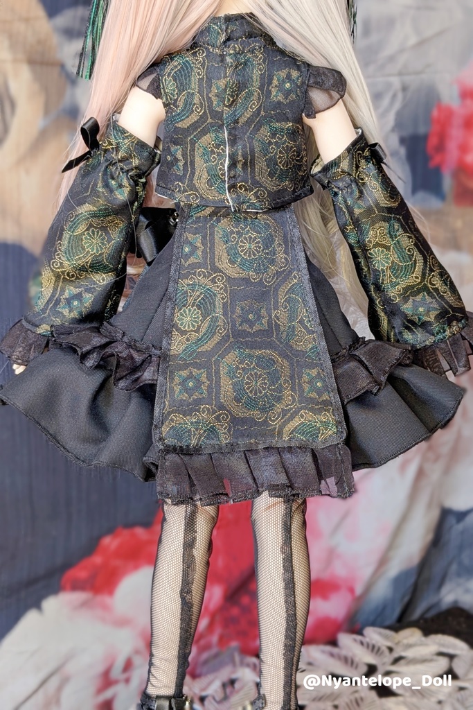 MDD チャイナロリィタちゃんセット、中華風お兄さんセット、羽扇子【Nyantelope】 imomodoll ロリィタ ロリータ チャイナ服