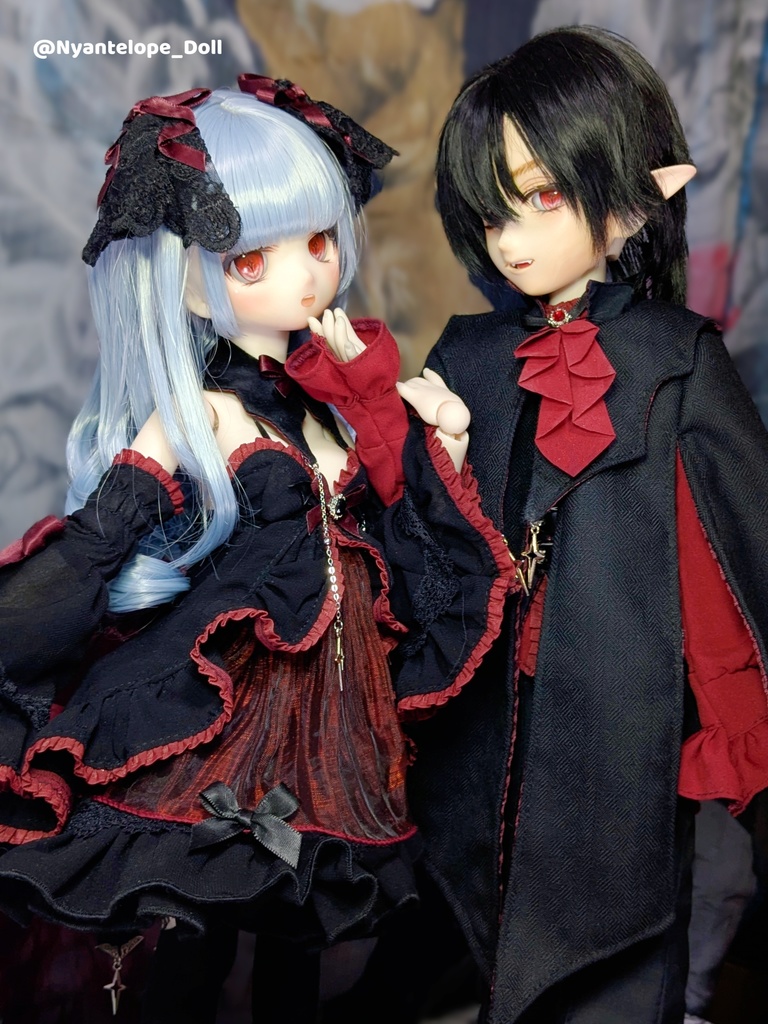 MDD ヴァンパイア衣装セット 【Nyantelope】　ゴスロリ　ロリィタ　ハロウィン　