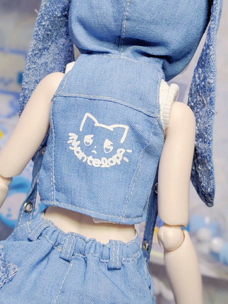 MDD デニムうさぎコーデ