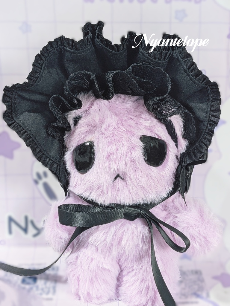 ワイヤー入りハーフボンネット(黒、白、赤) MDD DD ドール ぬいぐるみ