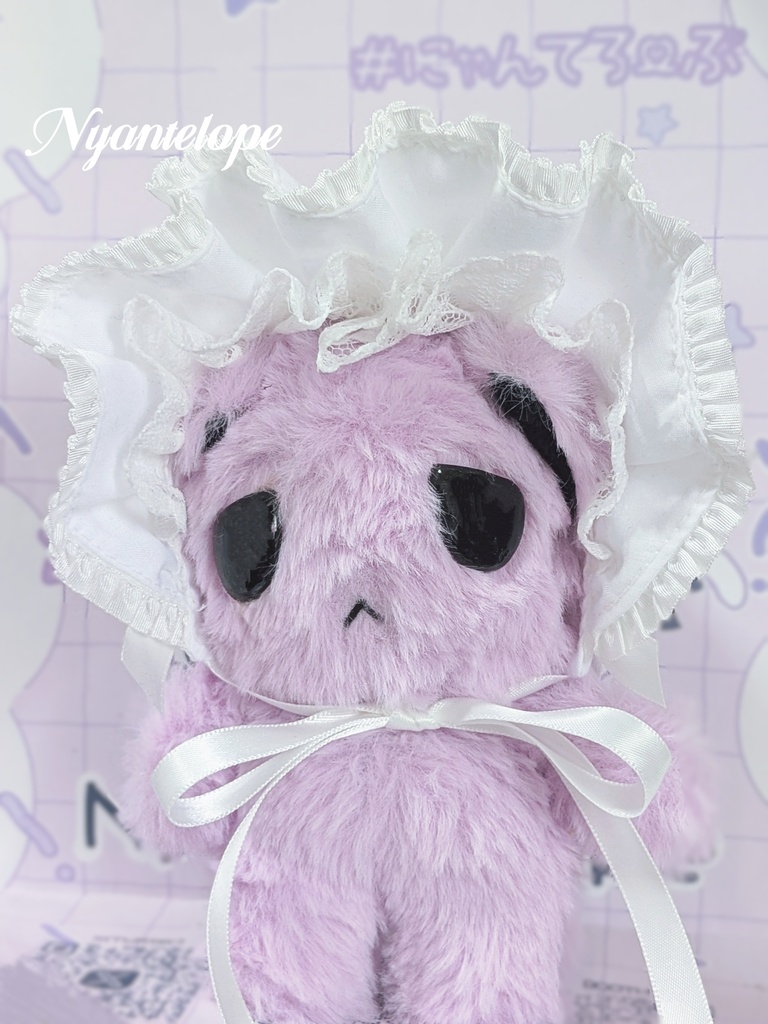 ワイヤー入りハーフボンネット(黒、白、赤) MDD DD ドール ぬいぐるみ