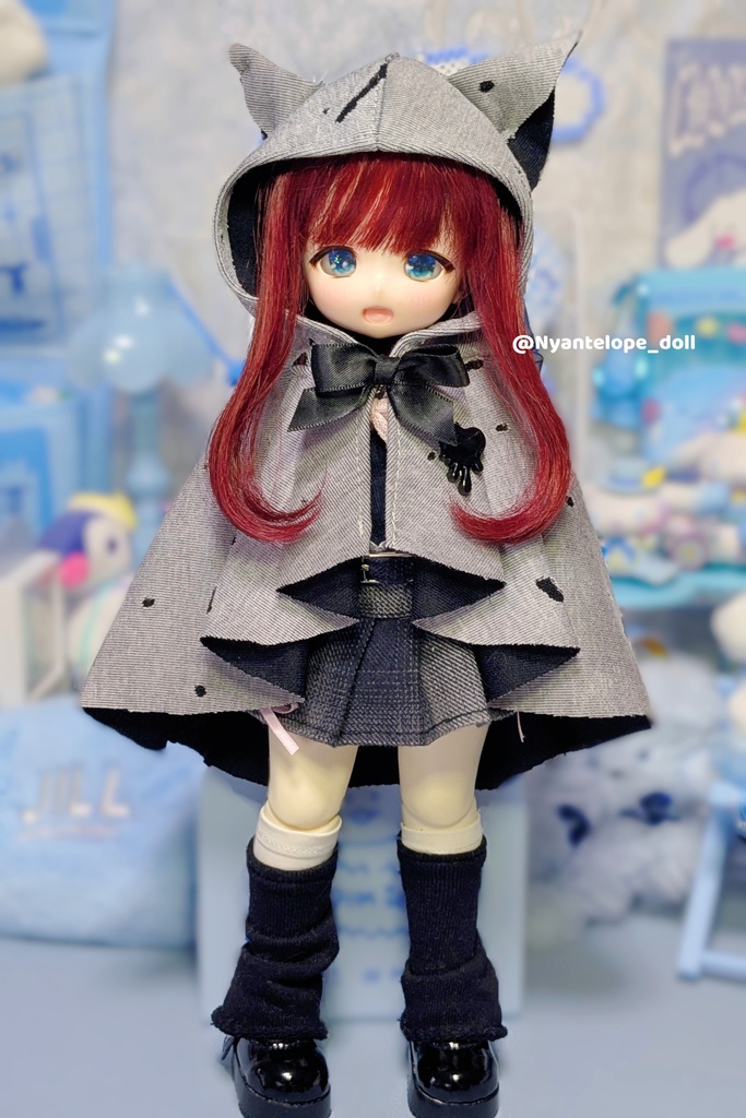 ダメージおばけマント 1/6 1/8 1/12 ブラインドドール ぬいぐるみ