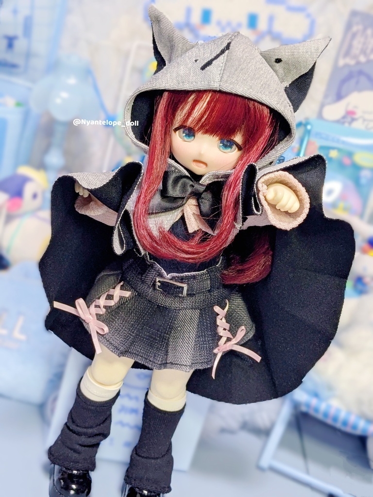 ダメージおばけマント 1/6 1/8 1/12 ブラインドドール ぬいぐるみ