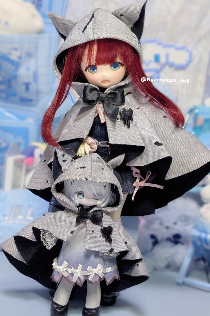 ダメージおばけマント　1/6 1/8 1/12 ブラインドドール ぬいぐるみ