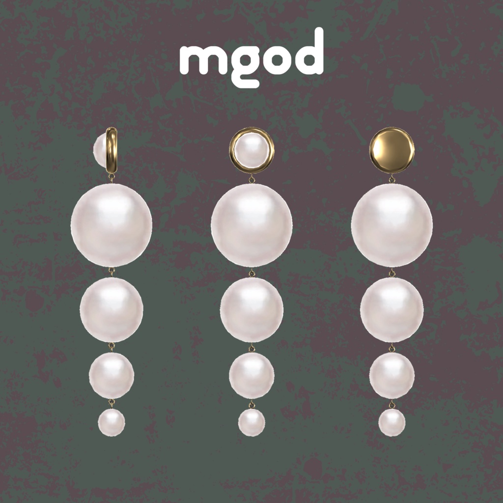 Drop Pearl Earrings
