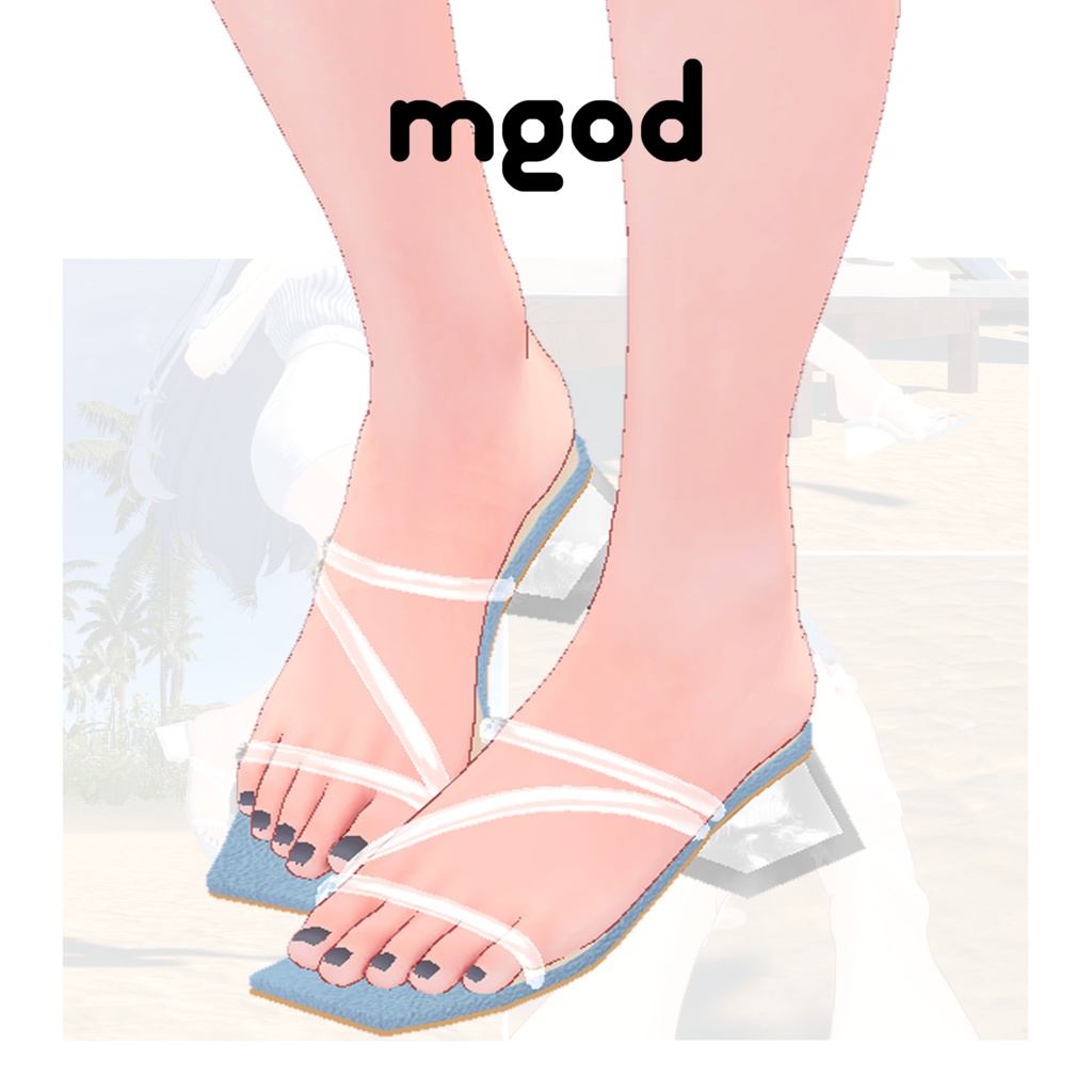 Clear Sandals for Kikyo