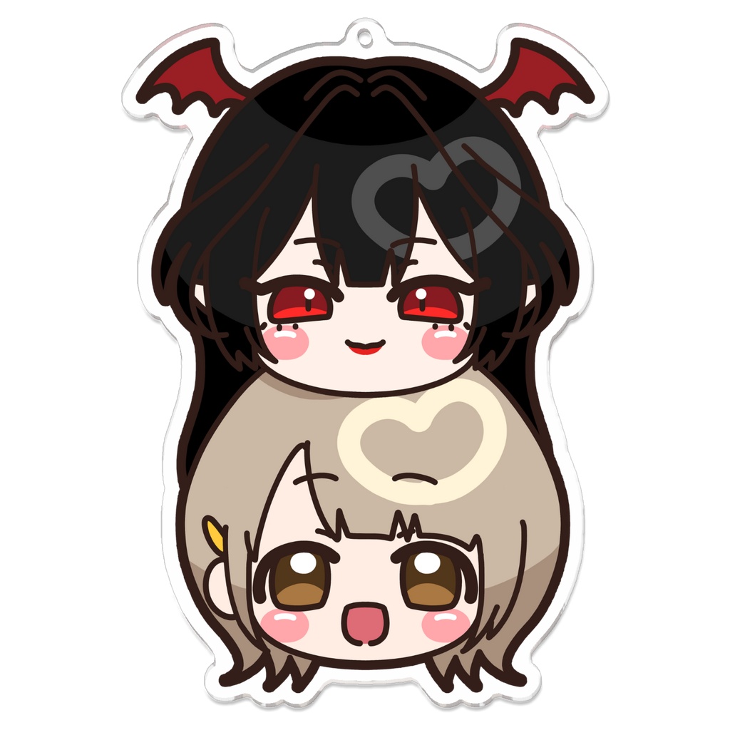 【ミキファン2周年】ミキ直筆❤ ミキちゃんずおまんじゅう アクリルキーホルダー