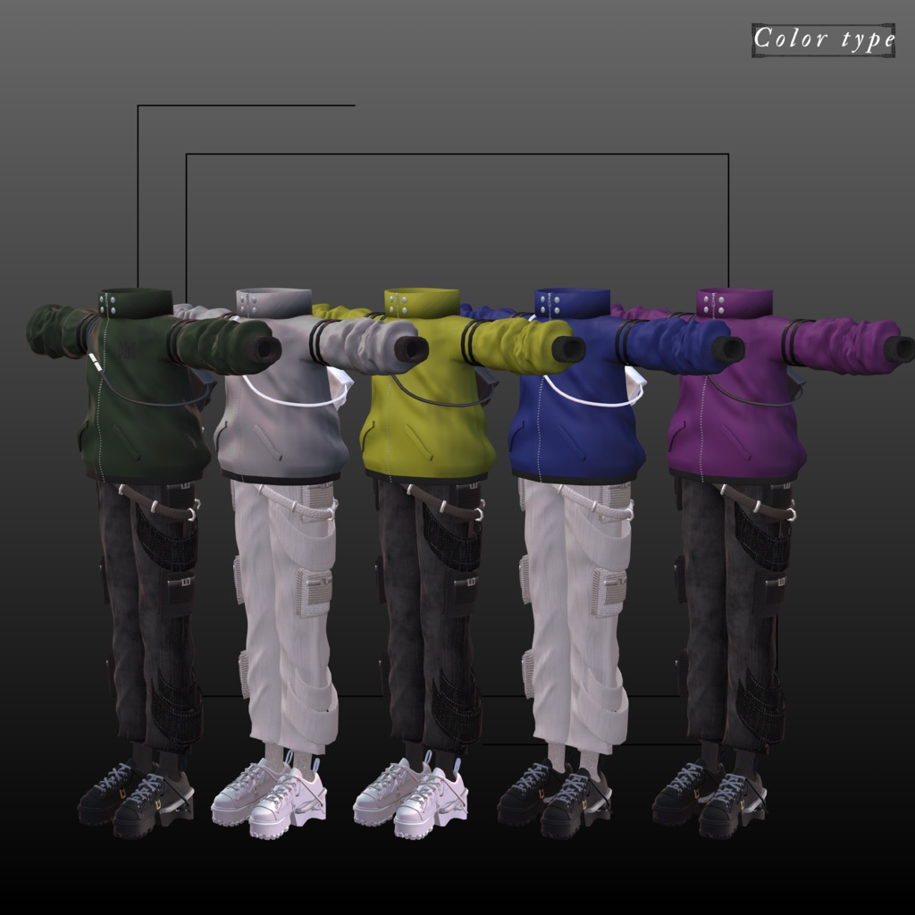 【PlusHead対応衣装】『Moonshiner/ムーンシャイナー』