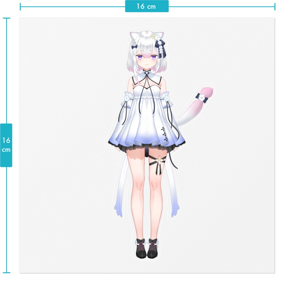 てんかちゃんステッカー