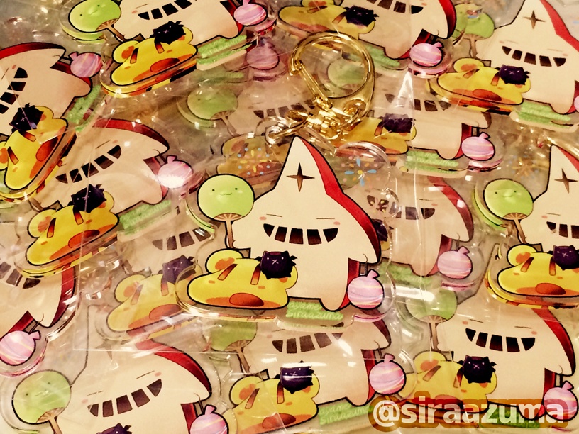 レッドエルマアクリルキーホルダー(お祭りver.)