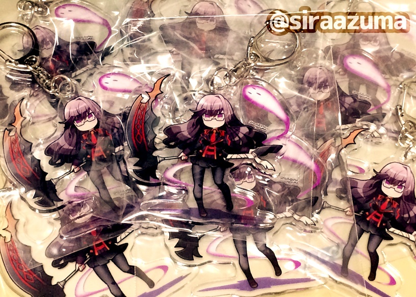 イーブルアクリルキーホルダー