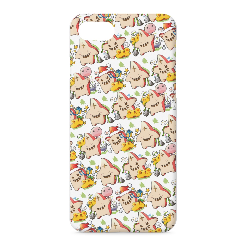 iPhoneケース(白ケース・正面印刷のみ)