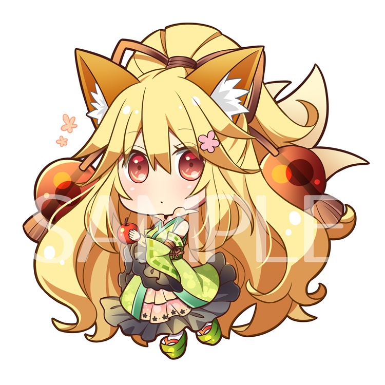 狐の姫様アクリルスタンド