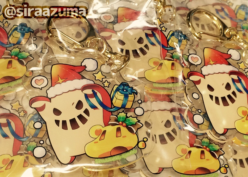 レッドエルマアクリルキーホルダー(クリスマスver.)