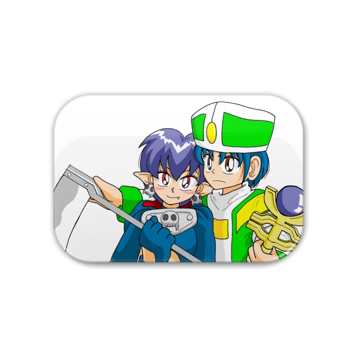 【缶バッジ】デスとハイエロファント