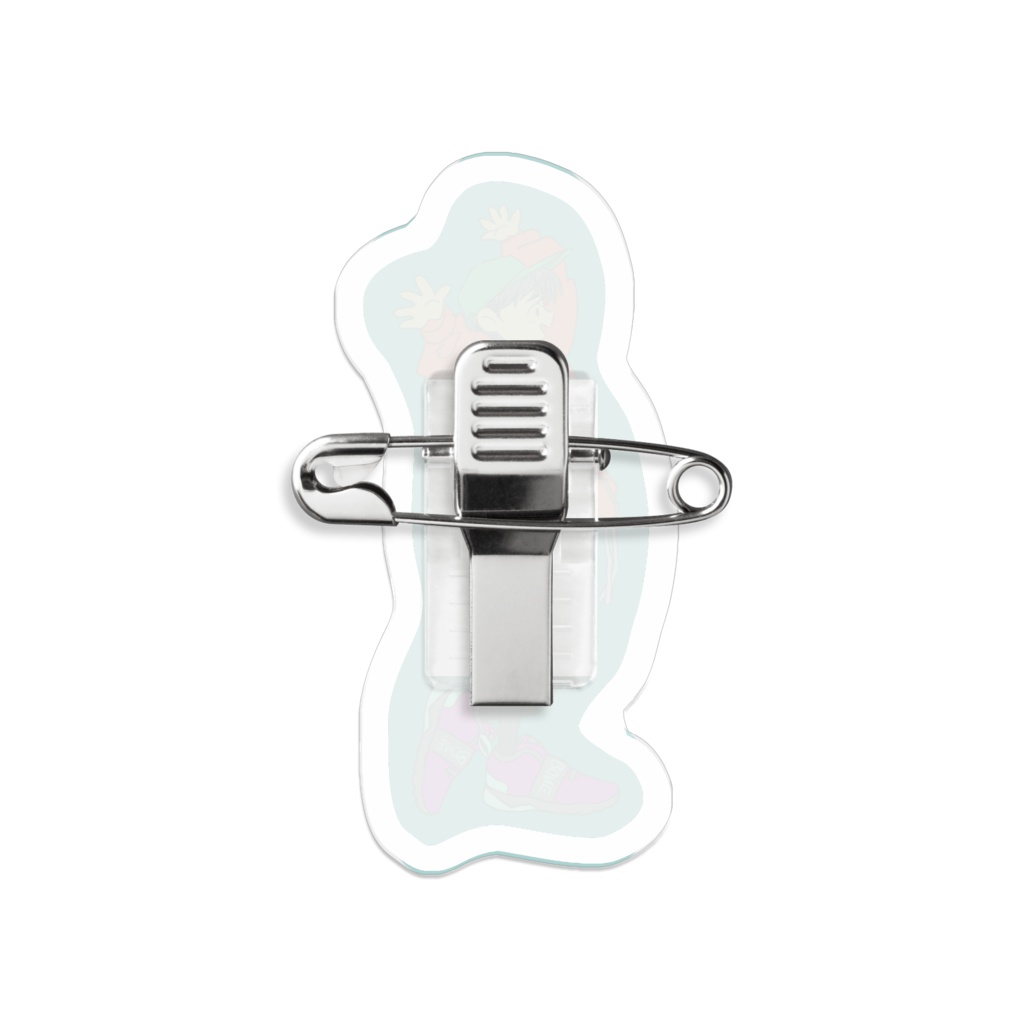 英二アクリルバッジ(DASAI)