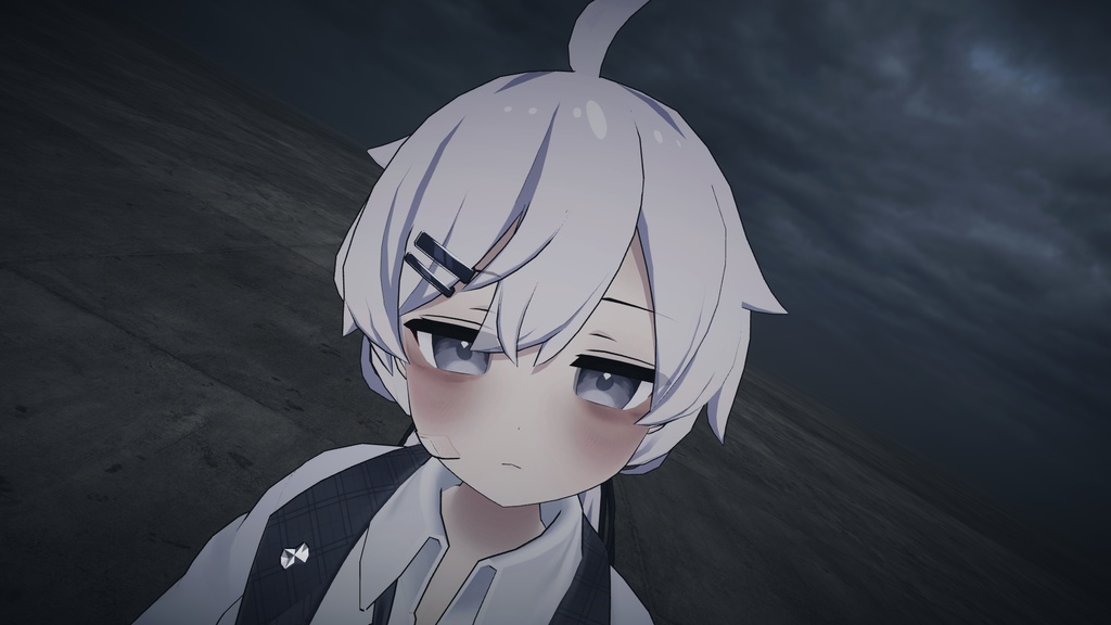 【無料】プラチナちゃん用疲れた風テクスチャ